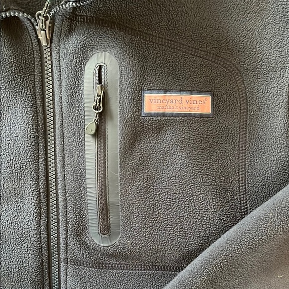 Vineyard Vines Navy Fleece Jacket - Picture 3 of 8